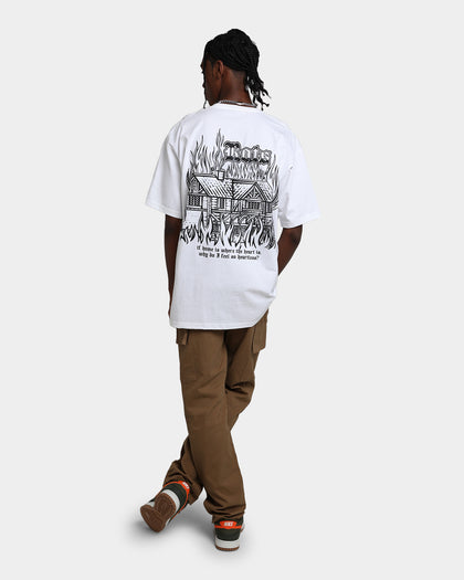 Rats Get Fat Rats Heartless T-Shirt White