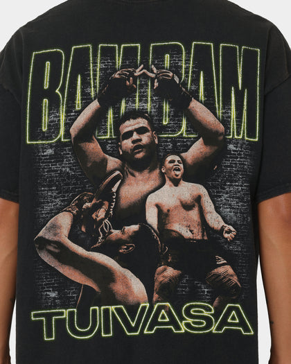 Goat Crew X Bam Bam Vintage T-Shirt Black Wash