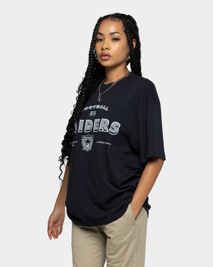 Mitchell & Ness Las Vegas Raiders Vintage Superbowl T-Shirt Faded Black