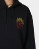 Goat Crew Fire Rose Hoodie Black