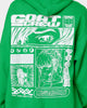 Goat Crew Harajuku Hoodie Green