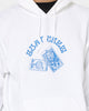 Goat Crew Kilroy Hoodie White