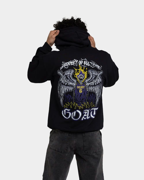 Goat Crew King Skeleton Hoodie Black