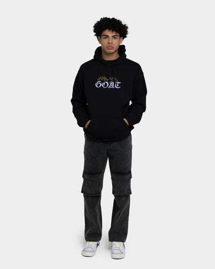 Goat Crew King Skeleton Hoodie Black