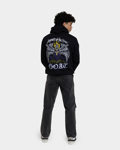 Goat Crew King Skeleton Hoodie Black