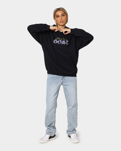 Goat Crew King Skeleton Hoodie Black