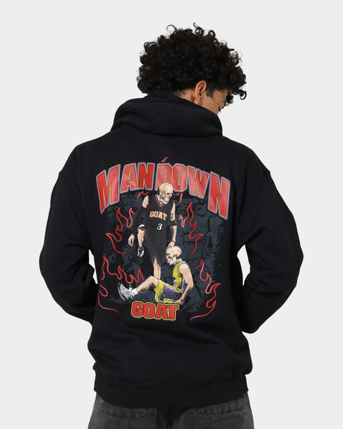Goat Crew Man Down Hoodie Black