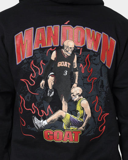 Goat Crew Man Down Hoodie Black