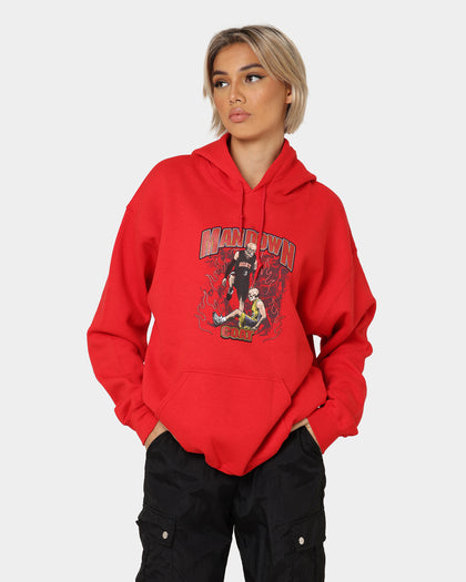 Goat Crew Man Down Hoodie Red