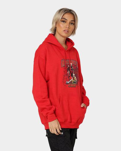Goat Crew Man Down Hoodie Red