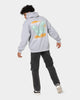 Rats Get Fat Spray Butterfly Hoodie Grey