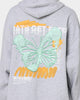 Rats Get Fat Spray Butterfly Hoodie Grey