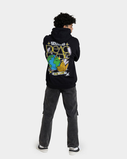 Goat Crew World Peace Hoodie Black