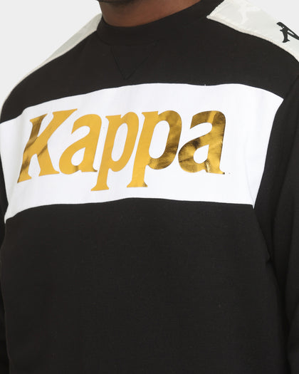 Kappa 222 Banda 10 Delfin Crewneck Black/Grey Vapo