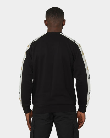 Kappa 222 Banda 10 Delfin Crewneck Black/Grey Vapo