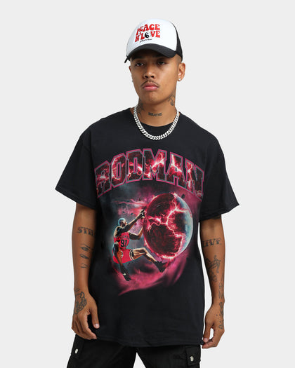 Rodman Brand Planet Dunk Vintage T-Shirt Black Wash