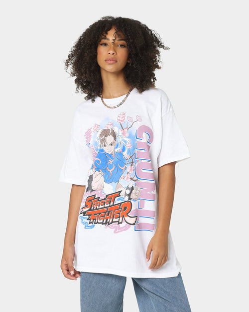 Goat Crew X Street Fighter Chun Li T-Shirt White
