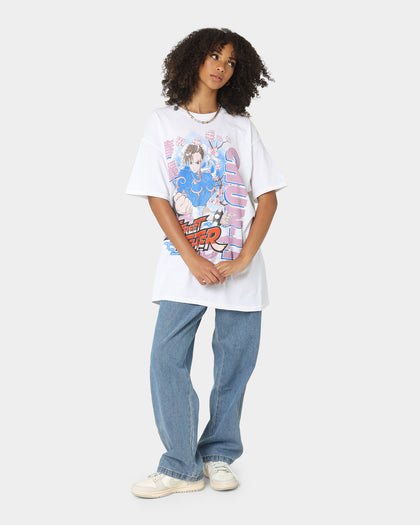 Goat Crew X Street Fighter Chun Li T-Shirt White