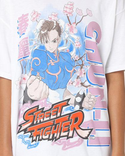 Goat Crew X Street Fighter Chun Li T-Shirt White