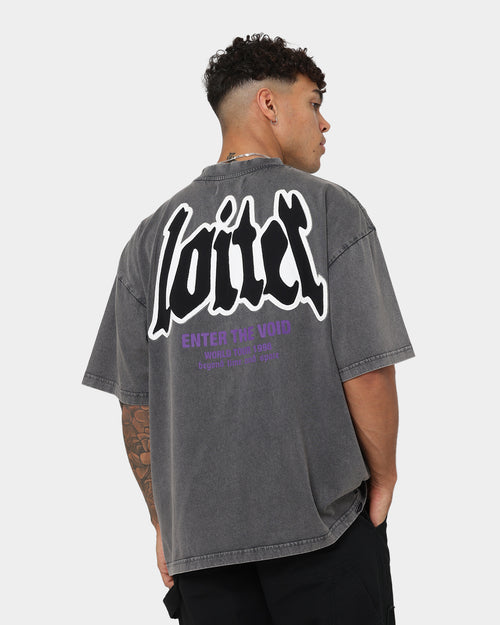 Loiter Retrograde Vintage T-Shirt Charcoal
