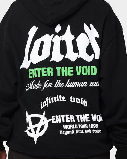Loiter Void Multi Logo Hoodie Black/Multi