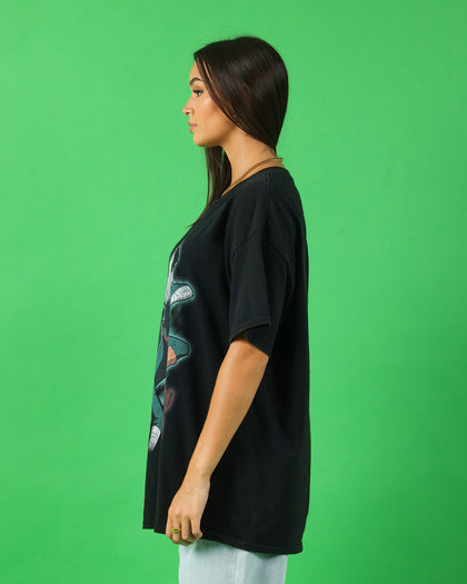 Goat Crew X Naruto Rock Lee Vintage T-Shirt Black Wash