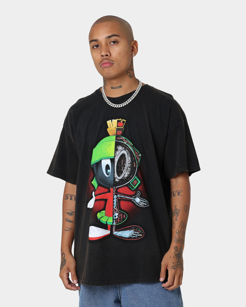 Goat Crew X Looney Tunes Marvin Vintage T-Shirt Black Wash | Culture Kings