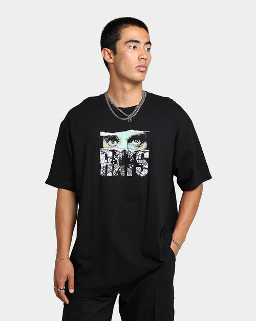 Rats Get Fat Eyes T-Shirt Black