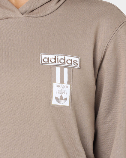 Adidas Women's Adibreak Hoodie Brown/Beige