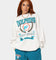 Mitchell & Ness Women's Miami Dolphins National Crewneck White Marle