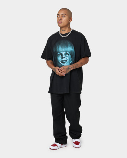 American Thrift X Annabelle Doll Vintage T-Shirt Black Wash