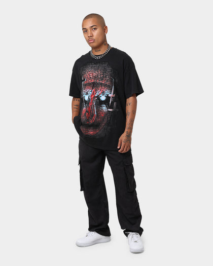 American Thrift X The Nun The Nun Face Vintage T-Shirt Black Wash