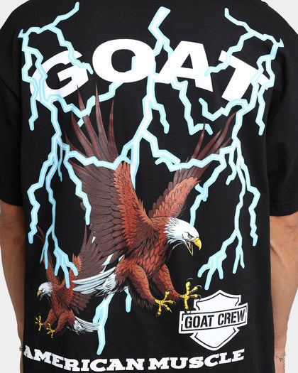 Goat Crew American T-Shirt Black