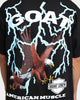 Goat Crew American T-Shirt Black