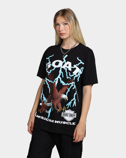 Goat Crew American T-Shirt Black