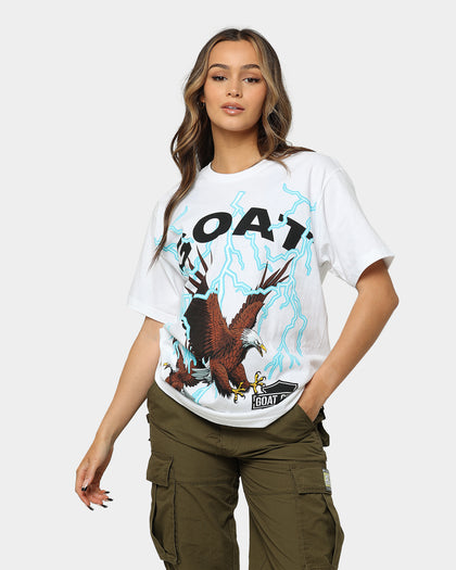 Goat Crew American Muscle T-Shirt White