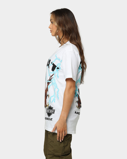 Goat Crew American Muscle T-Shirt White