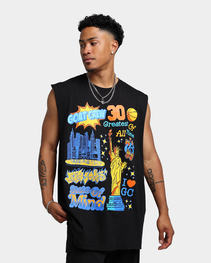 Goat Crew State Of Mind Muscle T-Shirt Black