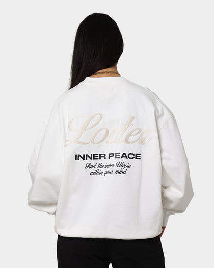 Loiter Aura Premium Crewneck Off White