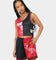 Mitchell & Ness Women's Chicago Bulls Big Face 5.0 Crop Tank Top Red