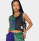 Mitchell & Ness Women's Milwaukee Bucks Big Face 5.0 Crop Tank Top Green