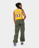 Mitchell & Ness Women's Los Angeles Lakers Earvin "Magic" Johnson #32 NBA Cropped Jersey Yellow/Purple