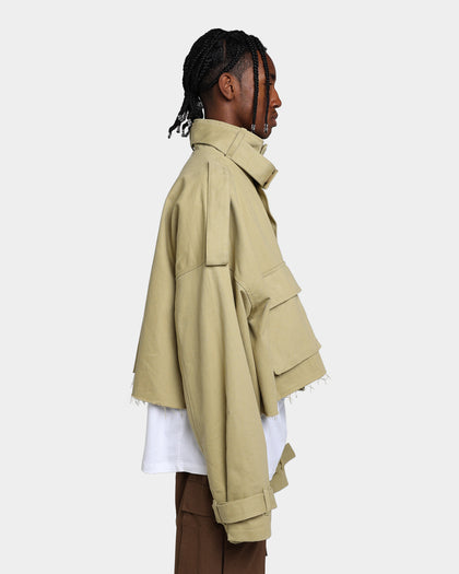 MNML Cropped M65 Jacket Khaki