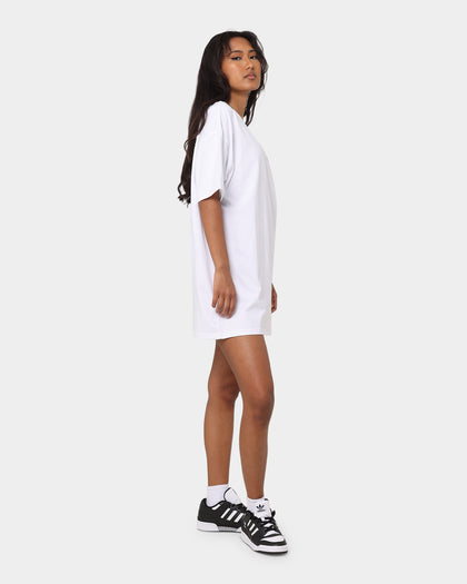 X-Girl Women's Snake Oversized Tee Dress White