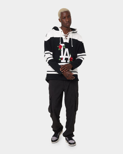 47 Brand Los Angeles Dodgers Superior Lacer Hoodie Black