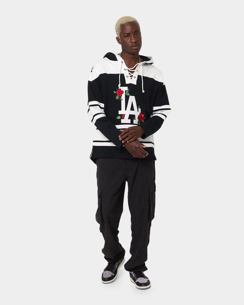 47 Brand Los Angeles Dodgers Superior Lacer Hoodie Black