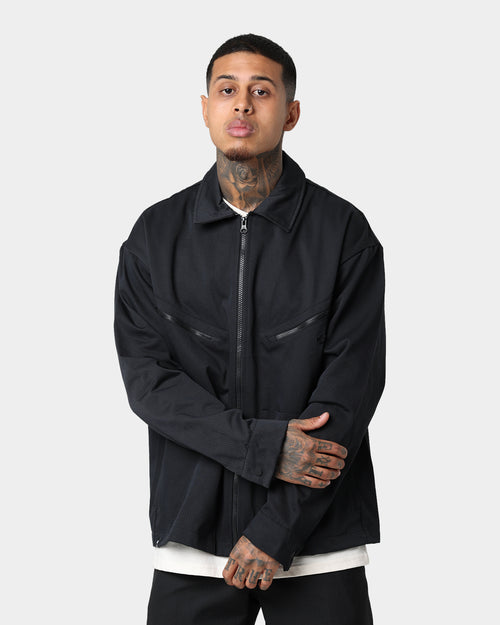 Adidas Trefoil Twill Blouson Jacket Black