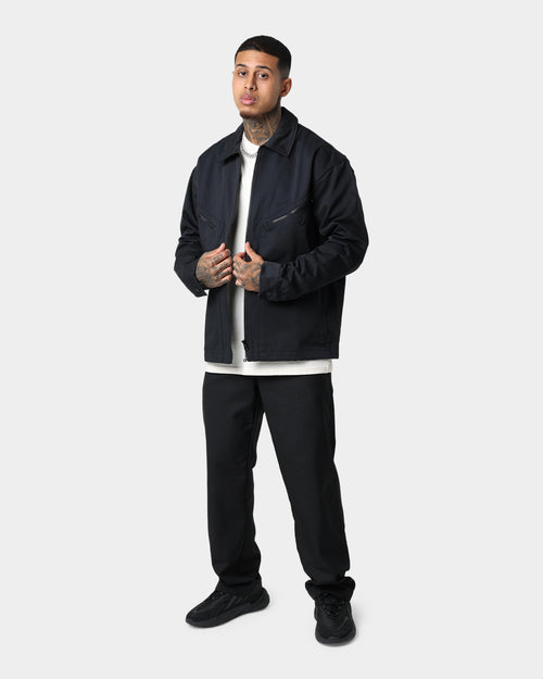 Adidas Trefoil Twill Blouson Jacket Black