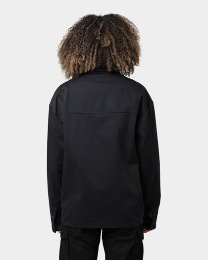 Adidas Trefoil Twill Blouson Jacket Black