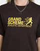 Grand Scheme Athletic Department T-Shirt Brown